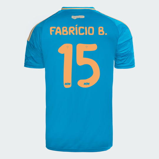 Camisa Adidas Cruzeiro 2025/26 III FABRICIO B. N° 15