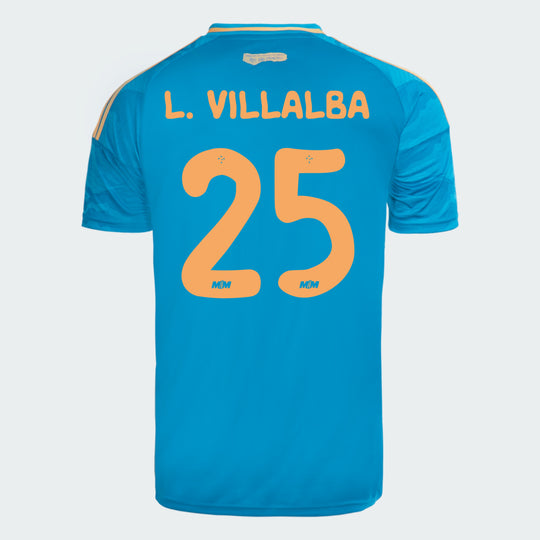 Camisa Adidas Cruzeiro 2025/26 III L. VILLALBA N° 25