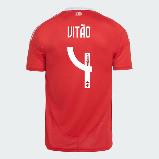 Camisa Adidas Internacional 2025/26 I VITÃO N° 4