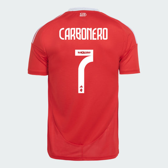 Camisa Adidas Internacional 2025/26 I CARBONERO N° 7