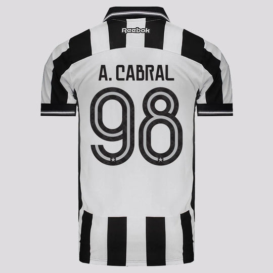 Camisa Reebok Botafogo 2025/26 I A. CABRAL N° 98