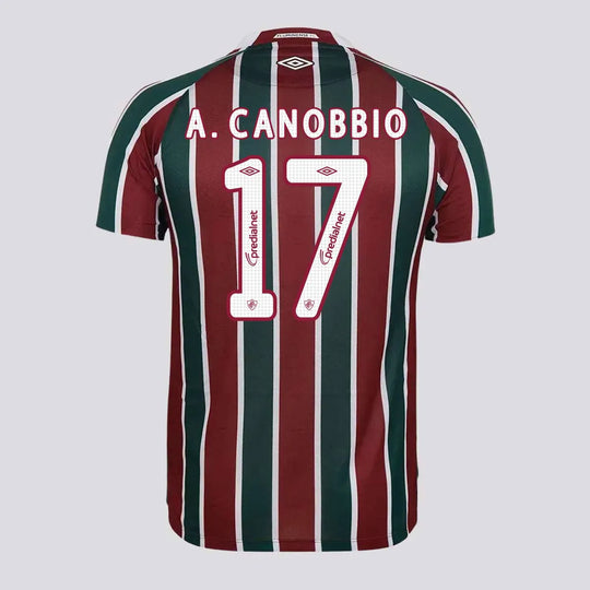 Camisa Umbro Fluminense 2025/26 I A. CANOBBIO N° 17